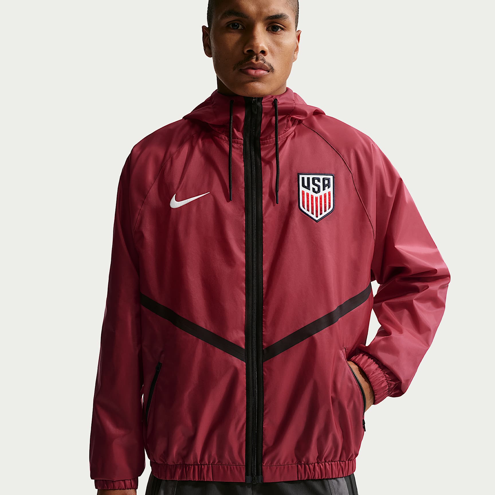 USMNT Men's Nike Dri-FIT Football Anthem Jacket. Nike CA